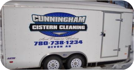 Cunningham Cistern Cleaning Trailer and Equipment